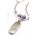 Two Tone Die Struck Wine Charm